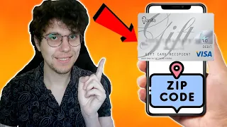How To Add ZIP Code To Vanilla Gift Card