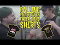 calling people out on their band shirts