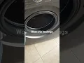Lagu washing machine with worn out bearings,making noise when spinning