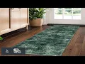 IOHOUZE Abstract Runner Rug 2x5 Ft Washable Runners for Hallways Non Slip
