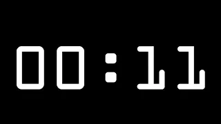 11 Second Timer with Alarm Count Up Stopwatch