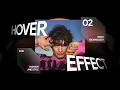 Elementor Hexagon Image Hover Effect with Glassmorphism and Text Animation Cool Portfolio Gallery