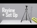 Walmart Focus Onn Tripod With Smartphone Cradle Unboxing Set up