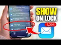 How To Fix Email Notifications Not Showing On Lock Screen