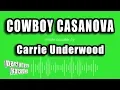 Lagu Carrie Underwood - Cowboy Casanova (Karaoke Version)