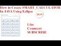 how to create calculator in java