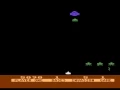 Atari 8-bit Deluxe Invaders - mystery invader row