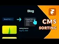 User Controlled CMS Sorting with Superfields in Framer