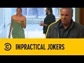There Are Women Walking Around In Towels Impractical Jokers Comedy Central UK