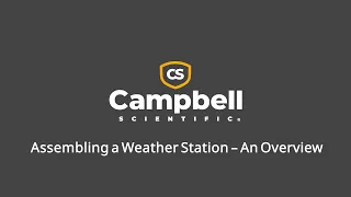 Assembling a Weather Station - An Overview