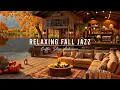 Download Lagu Jazz Relaxing Music at Cozy Fall Porch Ambience 🍂 Smooth Jazz Music \u0026 Crackling Fireplace for Work