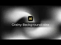 Gradient Monochrome Abstract Background with Grainy Texture Adobe Illustrator Tutorials