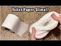 Toilet Paper Slime Easy 2 Ingredient No Glue Paper Slime Recipe