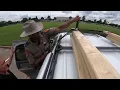 How to properly secure items using a tool called a ratchet strap