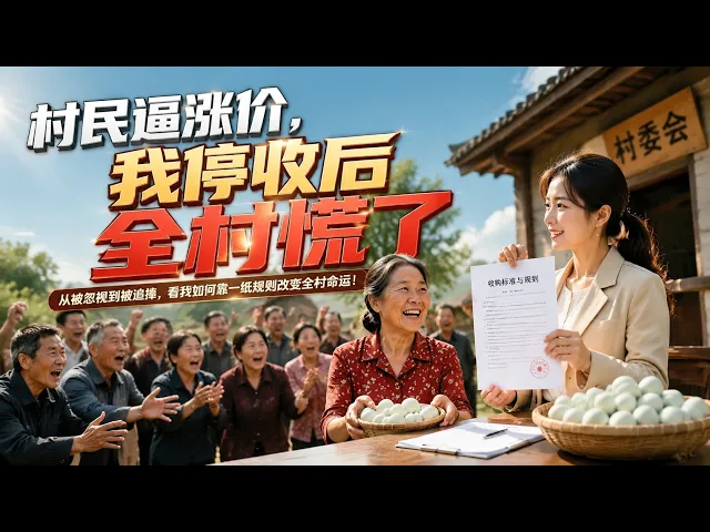 村民逼涨价，我停收后全村慌了