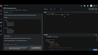 codewars python CSV representation of array