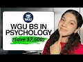 How to Hack Your WGU BS in Psychology Graduate Faster Cheaper