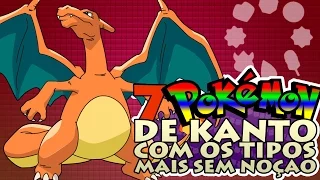 7 POKÉMON DE KANTO COM  TIPOS QUE NÃO COMBINAM