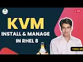 Install Manage KVMs in RHEL 8 CentOS 8 Running Virtual Machines in RHEL 8 Nehra Classes