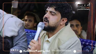 تفاعل العريس والجمهور مع المنشد أبو حمزة الحنفاشي في عرس أخيه يحيى الحنفاشي جلسة يمنية تراثية 