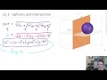 12 1 - Spheres Intersection and Conditions in 3D