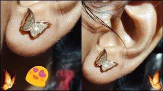 butterflies earrings
