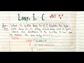 While loop in C loops in C Easy explanation Hand written notes C programming code hacker