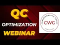 QC Optimization Webinar