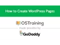 WordPress Beginner Tutorial How to Create WordPress Pages