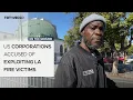Download Lagu Amerikaanse bedrijven beschuldigd van uitbuiting van slachtoffers van branden in Los Angeles