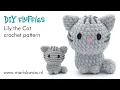 Download Lagu Lily the Cat amigurumi video tutorial - easy free crochet pattern for beginners - English