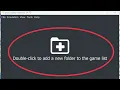 Pc yuzu Fix Double click to add a new folder to the game list problem solve in Windows 11 10 8 7