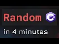 Random Numbers in C Programming Hindi