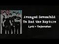 Download Lagu | Avenged Sevenfold - To End The Rapture | LIRIK TERJEMAHAN |