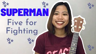 Download SUPERMAN BY FIVE FOR FIGHTING (Easy Ukulele Tutorial) | Frances Gelo Ann MP3