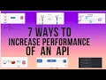7 Ways to increase API Performance