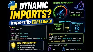 Dynamic Imports in Python Explained importlib Module Loading Speed