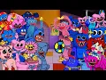 Lagu Playtime - But Different Characters Sing It (Compilation 4) 🎶 Everyone Sings Playtime (FNF New Mod)