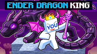 YOU are THE ENDER DRAGON KING in Minecraft!