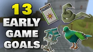 Top 13 Early Game Goals After Tutorial Island OSRS Beginner Guide