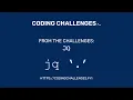 Coding Challenges - From The Challenges JQ