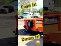 Dump Trailers at Home Depot for Rent