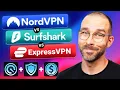 Best VPN comparison 2026 NordVPN vs Surfshark vs ExpressVPN
