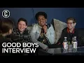 Good Boys Cast Interview Jacob Tremblay Brady Noon Keith L Williams