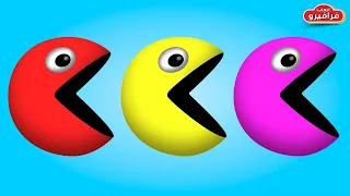 تعليم الاطفال الالوان باللغتين العربية والانجليزية | Colors in Arabic and English