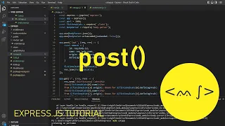 Post Method - Express js Tutorial
