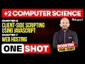 Plus Two CS 6 Client-Side Scripting Using JavaScript 7 Web Hosting OneShot Eduport Plus Two
