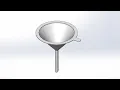Funnel Design in SolidWorks for Beginners Step-by-Step Tutorial