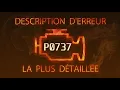 P0737 Description d erreur la plus detaillee