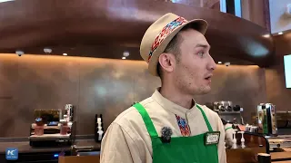 What does Starbucks look like in Xinjiang? Step inside the Grand Bazaar flagship store